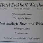 Anzeige Hotel Eickhoff