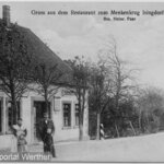 Postkarte Paar, Isingdorf