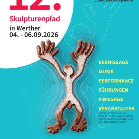 Das Plakat zur Ausstellung ist zu sehen.