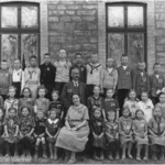 Klassenfoto Volksschule Langenheide 1928 2