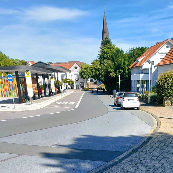 Innenstadt vom ZOB aus