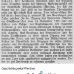 Haller Kreisblatt, 1930 02 07, Der Radfahrer hatte Schuld