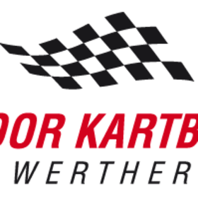 Logo der Kartbahn Werher ist zu sehen.