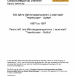 100 Jahre MGV Liederwald Theenhausen-Suttorf (1987)